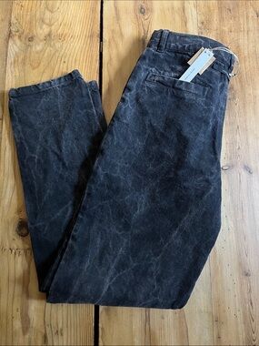 New! LITTLE CREATIVE FACTORY Girls 12 Faded Black Pleated Jeans